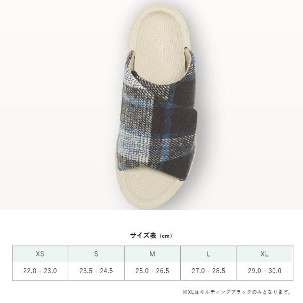 返品交換不可 在庫一掃セール シダス SIDAS ウチッパ UTIPPA QUILTING リカバリー ルームシューズ サンダル 血行促進 疲労軽減 一般医療機器 202500 即納_4