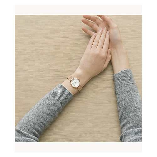 スカーゲン SKAGEN 腕時計 Signatur Lille SLIM ローズトーンスチール