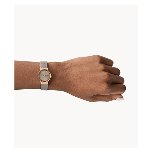 スカーゲン SKAGEN 腕時計 FREJA LILLE 二針 グレーストーン エコレザーウォッチ SKW3005 レディース アナログ 北欧 正規品_1