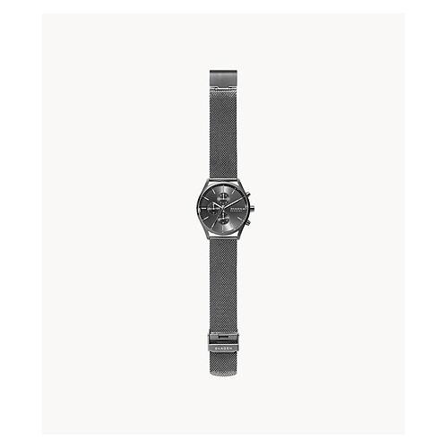 スカーゲン SKAGEN 腕時計 Holst Chronograph クロノグラフ チャコールスチールメッシュウォッチ SKW6608 メンズ アナログ 北欧 正規品_4