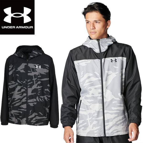 アンダーアーマー UNDER ARMOUR UAトリコット ウーブン フルジップ フーディド ジャケット 6007972 メンズ ベースボール