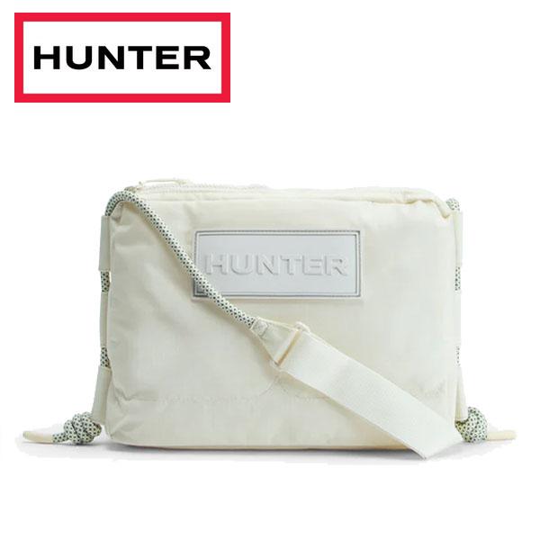 ハンター HUNTER トラベル リップストップ リサイクル ナイロン サコッシュ ショルダーバッグ シェイディッド ホワイト UBC1515NRS-SWH