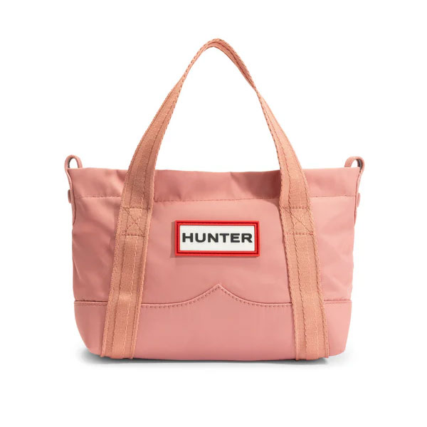 ハンター HUNTER ナイロン ミニ トップ クリップ トート バッグ レディース UBS1203KBM-DRN