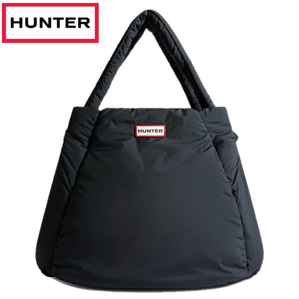 ハンター HUNTER イントレピッド パファー ラージ トート バッグ UBS2240CPE-BLK