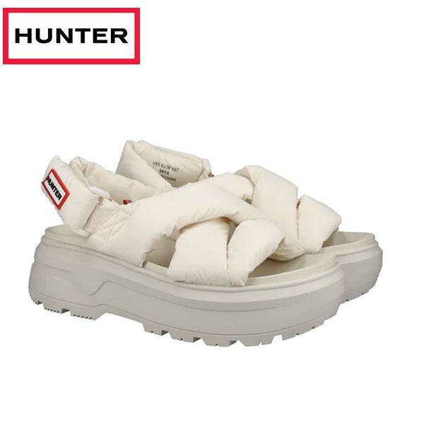 ハンター HUNTER ユニセックス シティ リベル パフド クロスオーバー サンダル キャンバスクリーム UFD3116NYL-CCR シューズ