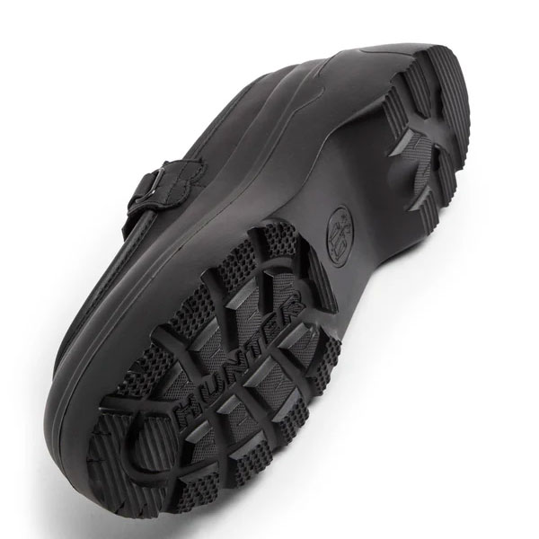 ハンター HUNTER リファインド エクスプローラー フラットフォーム ローファー シューズ UFF2251LEA-BLK_3