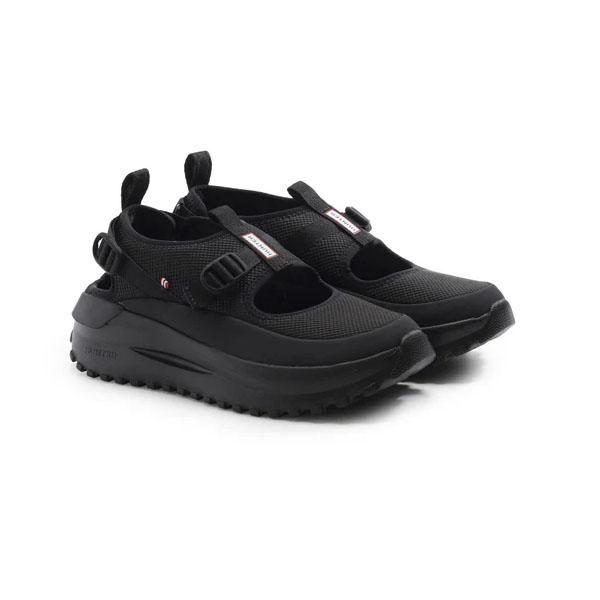 ハンター HUNTER ユニセックス トラベル フロー サンダル ブラック UFF7103MSH-BLK シューズ