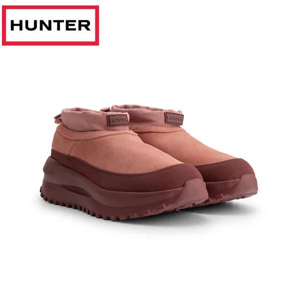 ハンター HUNTER ユニセックス トラベル フロー スエード トレーナー ドリーミーヌード ドリーミーローズ UFF7116LEA-DNR ブーツ シューズ
