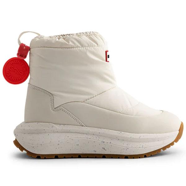 【ハンター】HUNTER GRIP SHORT SNOW BOOT-White(男女兼用) ハンター HUNTER ユニセックス ハンター グリップ ショート