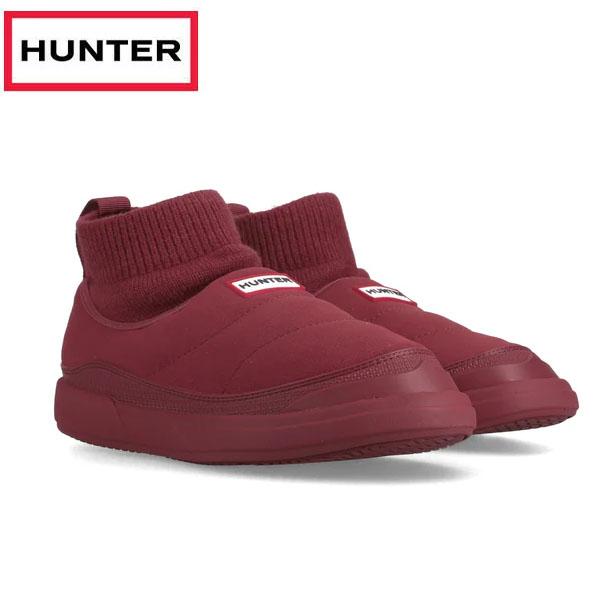 ハンター HUNTER ユニセックス イン アウト ビーガン スエード ニッテッド カフ ブーツ ドリーミーローズ UFS7115REN-DRR ブーツ シューズ