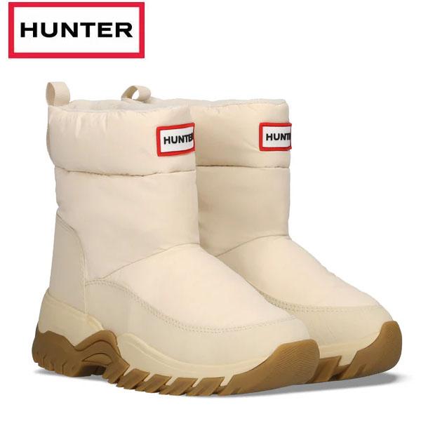 ハンター HUNTER シューズ ユニセックス イントレピッド ワンダラー ショート スノー ブーツ キャンバスクリーム ガム UFS7119WWU-CCG