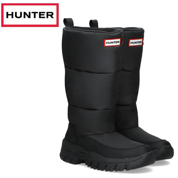ハンター HUNTER ユニセックス イントレピッド ワンダラー トール スノー ブーツ シューズ UFT7120WWU-BLK