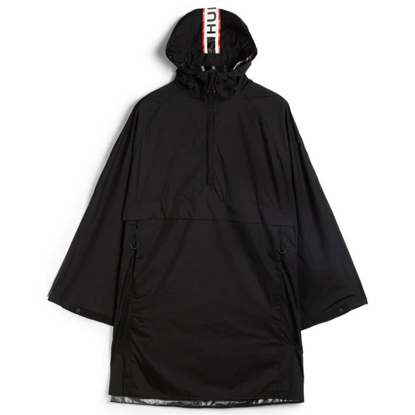 ハンター HUNTER トラベル パッカブル ポンチョ ユニセックス URO1432LPW-BLK