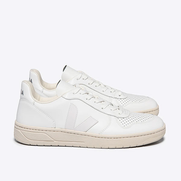 VEJA ヴェジャ V-10 LEATHER WHITE スニーカー シューズ レディース 靴 VX0201270 VJVX021270 V_2