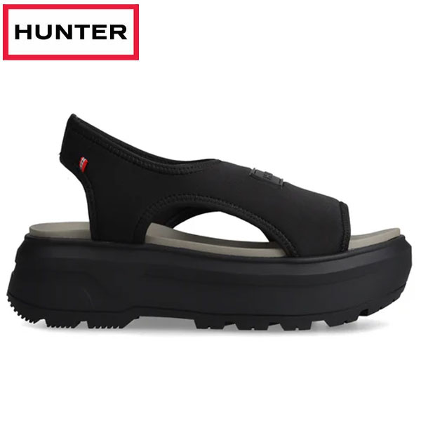 ハンター HUNTER レディース シティ リベル ネオプレン Hーサンダル WFF3121NEO-BLK