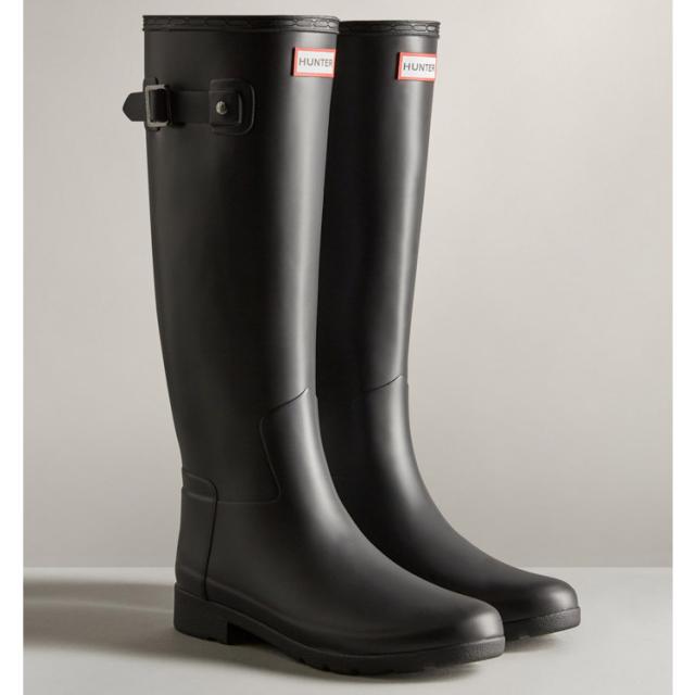 ハンター HUNTER オリジナル リファインド ブーツ レディース シューズ WFT2200RMA-BLK