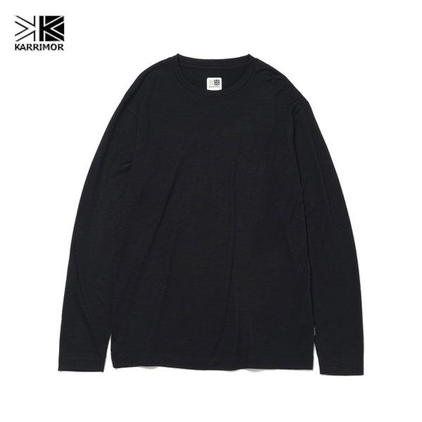 Karrimor カリマー BISHU merino L/S T ビシュウ メリノ 吸放湿性 保温 抗菌 防臭 長袖 ドライ ロンT アウトドア 登山 101669-9000