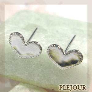 ハート:18金 :ピアス:キャッチ付 42,840円