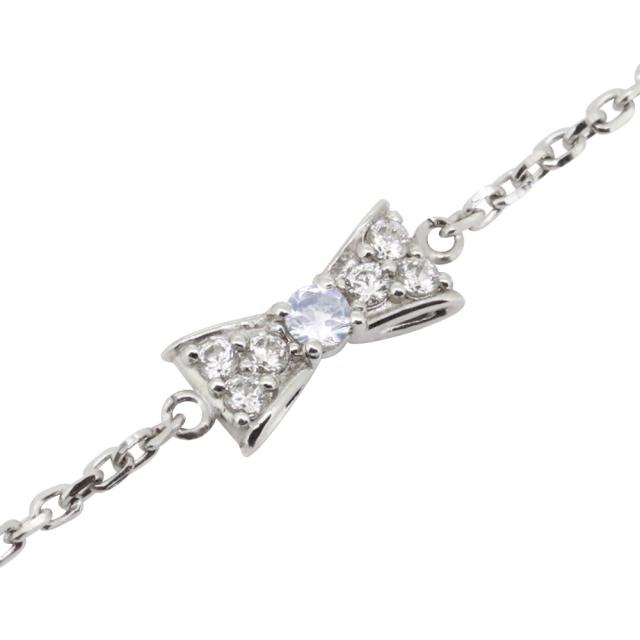 ブレスレット レディース 誕生石 6月 ロイヤルブルームーンストーン プラチナ アンクレット