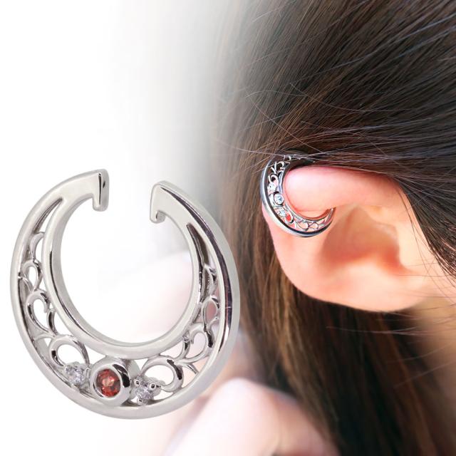 希少！Me&Ro シルバー ディスク フープピアス フープピアス 大きめ