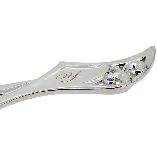 ゴルフ グリーンフォーク 刻印 イニシャル おしゃれ 18金 18k ゴルフ