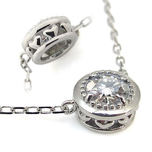 ダイヤモンド・ペンダント・18K・ハートモチーフ・ネックレスの通販は 80,850円