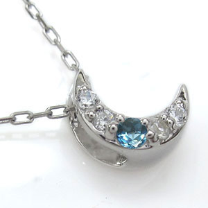 三日月 ブルートパーズ ネックレス 10金 ネックレスの通販は 三日月 ブルートパーズ ネックレス 10金 ネックレスの通販は