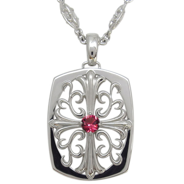 アラベスク ネックレス タンザナイト 18金 唐草ペンダント ネックレス メンズ プレート 18金 18k タンザナイト 唐草 アラベスク