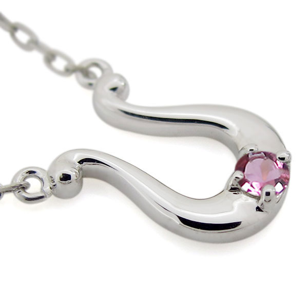 ピンクトルマリン・ハープ・楽器・ネックレス・馬蹄・ペンダント・10金の通販は