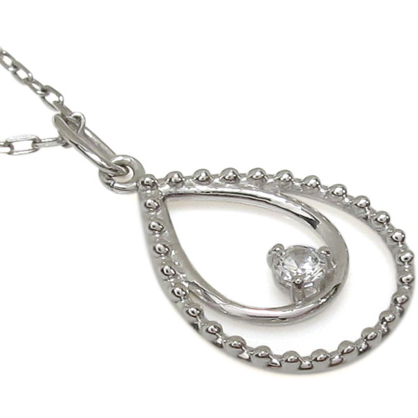 m*u様 k18 涙型ペンダントネックレス ダイヤモンド m*u様 k18 涙型ペンダントネックレス ダイヤモンド ネックレス