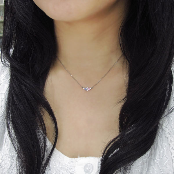 プラチナネックレス シンプル タンザナイトペンダント 上品 クリスマス ポイント消化 プラチナ ネックレス タンザナイト レディース シンプル