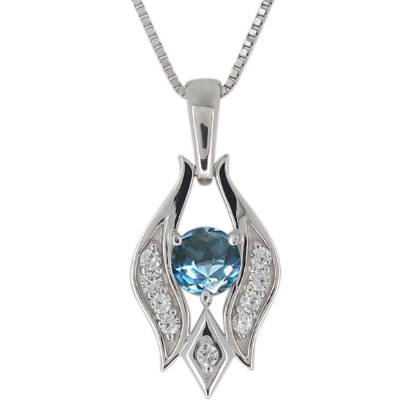 ネックレス・レディース・30代・40代・50代・上品・大人・ブルートパーズ・18金_6