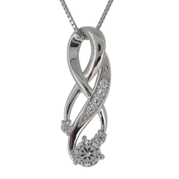 ダイヤモンド ネックレス レディース 天然石 18金 ピンク ゴールド 上品 大人 ペンダントの通販は