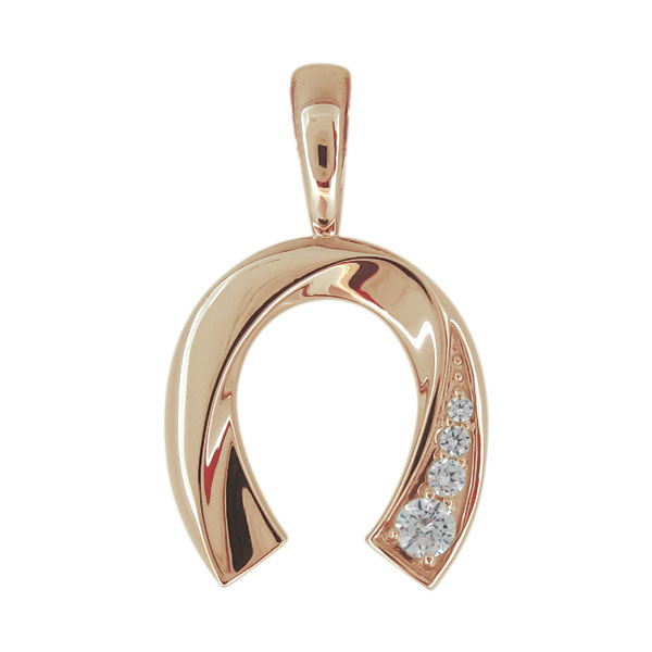 馬蹄 ホースシュー ネックレス メンズ 18金 k18 ペンダントヘッド