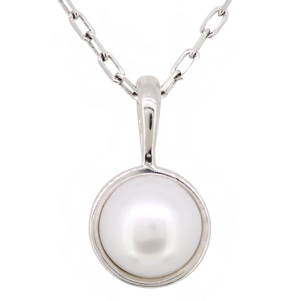 ネックレス パール 18k ピンク イエロー レディース 真珠 ペンダント k18_6