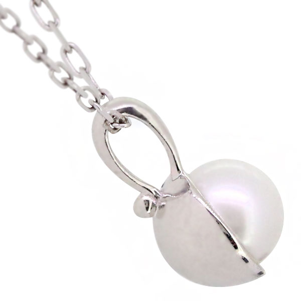 ネックレス パール 18k ピンク イエロー レディース 真珠 ペンダント k18_4