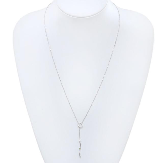 18金 18k ネックレス ロング Y字 ラリエットネックレス ゴールド ムーンストーン 18金 18k ネックレス ロング Y字 ラリエットネックレス