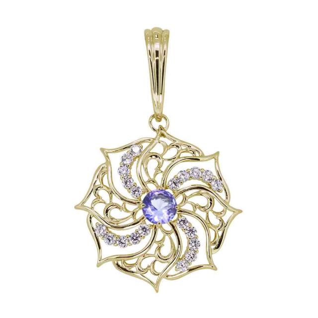 ペンダントトップ 喜平 100g用 k18 メンズ トップのみ ネックレス K18 ゴールド タンザナイト キヘイの通販は 120,050円