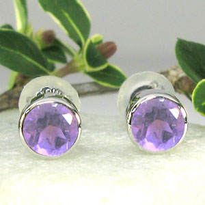 アメジスト・ピアス・シンプル・18金の通販は 32,500円