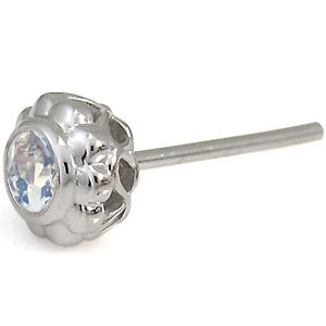 フラワー・ピアス・花・K10・ロイヤルブルームーンストーン・ピアス_4
