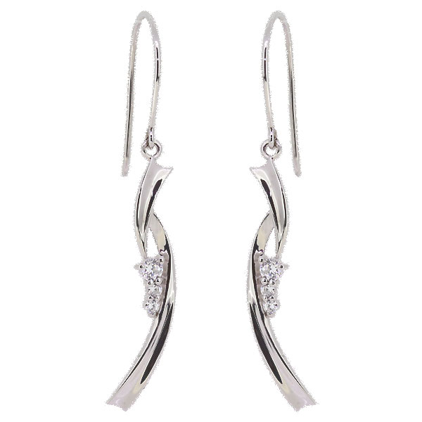 ピアス 大人可愛い 揺れる プラチナ ダイヤモンド フックピアス レディース 天然石 クリスマスの通販は 78,900円