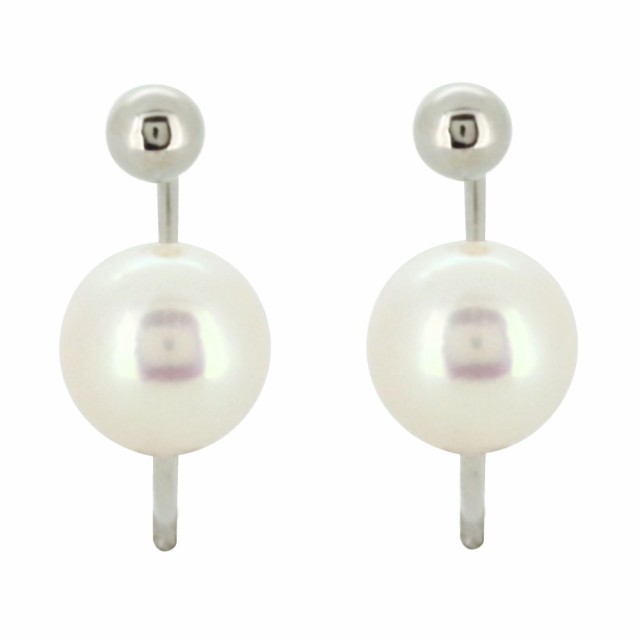 k18 丸玉 ピアス レディース シンプル 18金 パールキャッチ 両耳 ｜au PAY マーケット