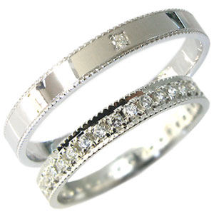 プラチナ・ペアリング・ダイヤモンド・結婚指輪・マリッジリングの通販は 226,000円