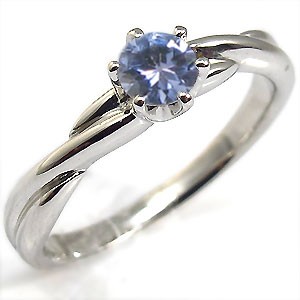 K10ゴールド・リング・一粒・指輪・タンザナイト・シンプルの通販は 28,470円