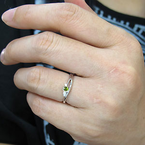 プラチナ ペリドット リング 一粒 ペリドットリング 指輪 クリスマス ポイント消化 プラチナ・ペリドット・リング・一粒・ペリドットリング・指輪