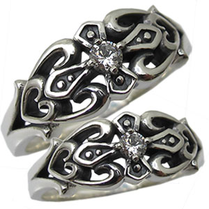 ジュピター（JUPITER）/【K10】天然石チェーンリング／インカ