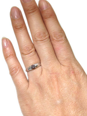 ガーネット リング 唐草 一粒 10金 指輪 ガーネット・指輪・一粒・リング・唐草・10金・リング