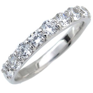 Ｋ10・ダイヤモンド・ハーフエタニティリング(1.0ct)ダイヤモンドリングの通販は