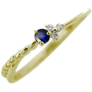 ファランジリング ピンキーリング 一粒 指輪 18金 ダイヤモンド リング