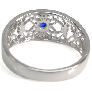 プラチナ リング 指輪 唐草 アラベスク リング サファイア リングの通販は プラチナ リング 指輪 唐草 アラベスク リング サファイア リングの通販は